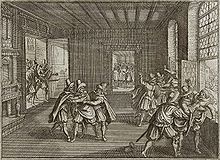Representation of the Second Defenestration of Prague from the Theatrum Europaeum