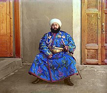Last Emir of Bukhara Alim Khan (1911)