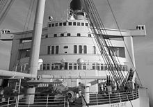 Aan boord van de RMS Queen Mary  