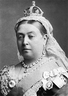Victoria, dronning af Storbritannien og Irland fra 1837 til 1901.  