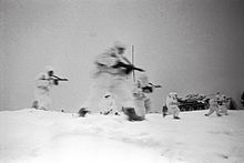 Soviet MPi gunners of the Kalinin front during the attack February 1942