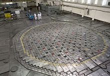 Reattore RBMK della centrale nucleare di Leningrado, quasi identico a quello di Chernobyl