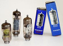 Radio tubes: ECC85, EL84 and EABC80.