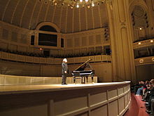 Lupu in het Symphony Center in Chicago, 2010