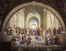 The School of Athens, Raphael Santi, 1510/1511, Vatican Stanzas, Rome