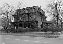 Ramsey's huis in Saint Paul, Minnesota, 1960.