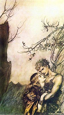 Brünnhilda a Siegfried  