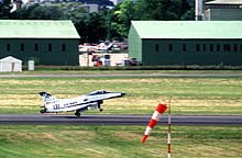 X-31 EFM at the Paris Air Show 1995