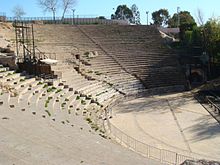 Romeins theater, in Carthago