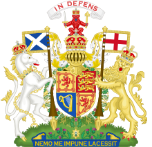 Šotimaal kasutatav kuninglik vapp