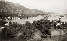 The Rhine flood of 1927 cost two lives