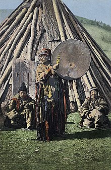 Shaman from Altai Mountains (between 1911 and 1914)