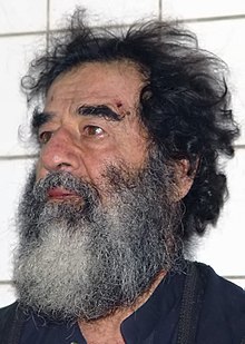Saddam efter tillfångatagandet  