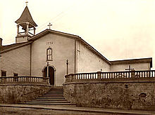 Lähetysasema noin vuonna 1909  