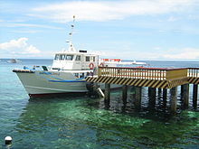 Terminale Fastcraft per il traghettamento dei passeggeri da Cebu a Negros.
