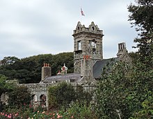 The Seigneurie - the manor house - on Sark