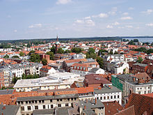 Schelfstadt, a central district of Schwerin with its own old town centre