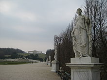 Schonbrunnin palatsin veistos  