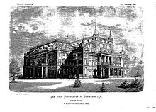 The new court theatre 1885
