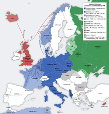 The situation in Europe in 1940