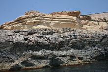 Sedimentary rocks on Malta