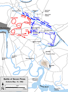Sketch of the Battle of Seven Pines
