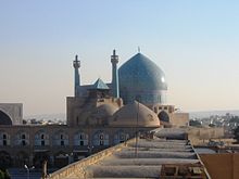 Meczet Shah z pałacu Ali Qapu