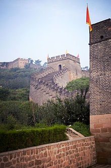 Velká čínská zeď v Šan-chaj-kuanu.