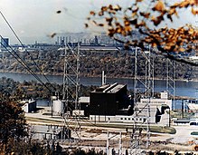 The first commercial nuclear power plant in Shippingport