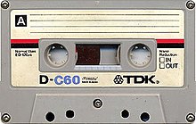 Typická kompaktná kazeta