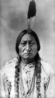 Sitting Bull, chief and medicine man of the Hunkpapa Lakota Sioux. Photo by David Frances Barry, 1885