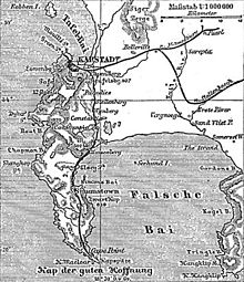 Historical map (around 1888)