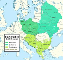 Slavische stammen 600-800