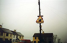 South Armagh: Sniper-at-work shield, Crossmaglen 1999