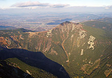 The Schneekoppe is the highest elevation in the Czech Republic