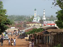 Mezquita en Sokodé.  