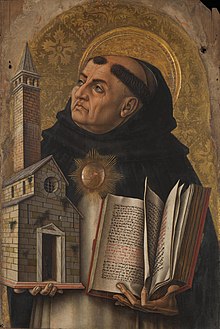 O pictură a Sfântului Toma de Aquino