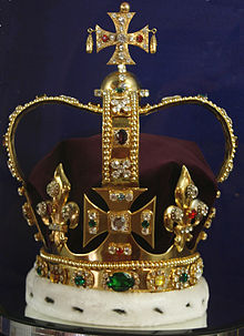 Eine Kopie der St. Edward's Crown.
