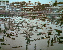 Alexandria beach, 1950