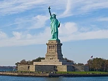 Liberty Island, New York City, New York, USA.