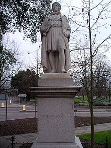 Statue of Thomas White in Coventry