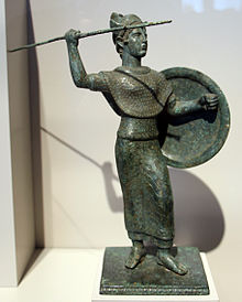 Etruscan Menerva Statuette