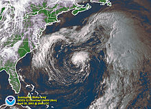 Subtropická búrka Ana v západnej časti Atlantického oceánu