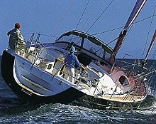 Modern 49-foot cruising yacht