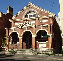 Quaker-ontmoetingshuis op de monumentenlijst, Sydney, Australië