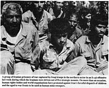 The Iraqi counter-offensives, which reached deep into Iranian territory in July 1988, were aimed at taking as many prisoners of war as possible before the cease-fire began to take shape, and these prisoners were to serve as leverage in subsequent peace negotiations.