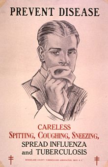 Las campañas de salud pública de los años 20 intentaron detener la propagación de la tuberculosis.  