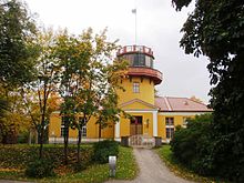 Tartu Old Observatory, het eerste punt van de boog.
