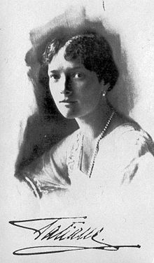 Groothertogin Tatiana Nikolaevna in 1916.