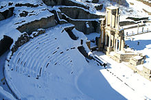 Het Romeinse theater.  